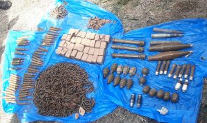 Майже 3 тисячі патронів та 16 гранат: на Донеччині СБУ викрила схрон бойовика «ДНР» з військовими засобами ураження