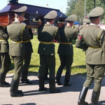 В Беларуси хоронят военнослужащих, которые участвовали в войне против Украины