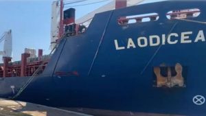 В Лівані затримано судно з краденим українським зерном