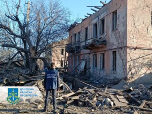 Збройні сили рф вдарили 6 ракетами «С-300» по м. Селидовому 12 березня 2024 року, близько 01:30 — новини Селидове