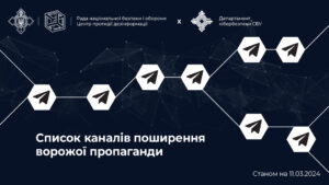 Центр протидії дезінформації спільно з Кібердепартаментом СБУ виявили мережі інструментів поширення ворожої дезінформації — новини за тегом СБУ