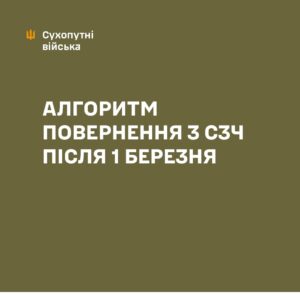 Повернення після СЗЧ або дезертирства